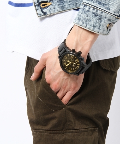 NIXON(ニクソン)の「THE 51-30 CHRONO(アナログ腕時計・メンズ・ゴールド系その他/ブラック系その他/ゴールド/ピンクゴールド/ガンメタ/その他1/その他2/スミクロ/ブラック系その他2/グレー系その他・FREE)」の14枚目の写真