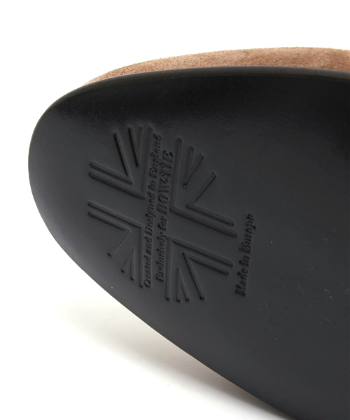 BRILLA per il gusto（ブリッラペルイルグースト）の「BOW-TIE / スエードリボンタッセル（ドレスシューズ・メンズ・ベージュ・8inch/6.5inch/6inch/7.5inch/7inch/5.5inch/8.5inch）」の7枚目の写真