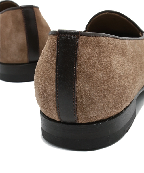 BRILLA per il gusto（ブリッラペルイルグースト）の「BOW-TIE / スエードリボンタッセル（ドレスシューズ・メンズ・ベージュ・8inch/6.5inch/6inch/7.5inch/7inch/5.5inch/8.5inch）」の9枚目の写真