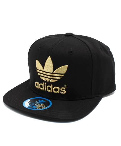 adidas Originals(アディダスオリジナルス)の「アディダス オリジナルス トレフォイル キャップ adidas AC CAP TREFOIL FLAT(キャップ・メンズ・ブラック/レッド/ブルー・ONE SIZE)」の2枚目の写真