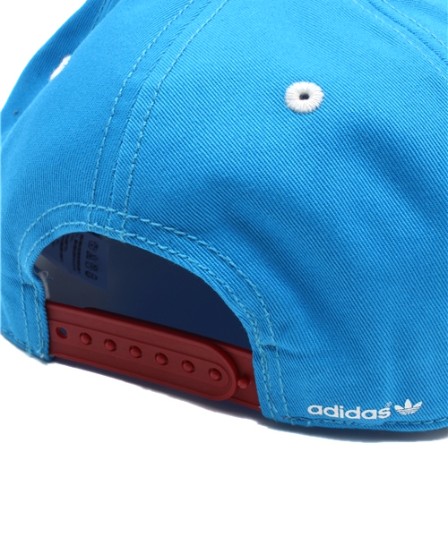 adidas Originals(アディダスオリジナルス)の「アディダス オリジナルス トレフォイル キャップ adidas AC CAP TREFOIL FLAT(キャップ・メンズ・ブラック/レッド/ブルー・ONE SIZE)」の8枚目の写真