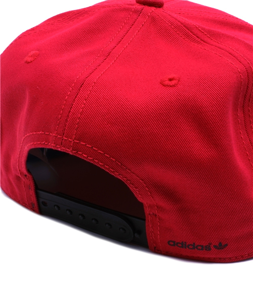 adidas Originals(アディダスオリジナルス)の「アディダス オリジナルス トレフォイル キャップ adidas AC CAP TREFOIL FLAT(キャップ・メンズ・ブラック/レッド/ブルー・ONE SIZE)」の9枚目の写真