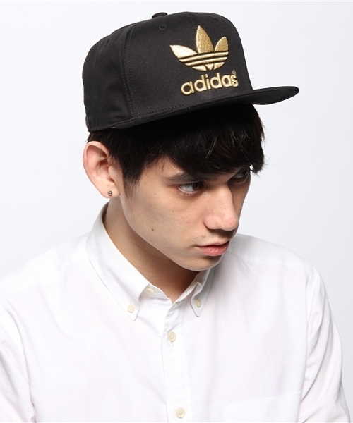 adidas Originals(アディダスオリジナルス)の「アディダス オリジナルス トレフォイル キャップ adidas AC CAP TREFOIL FLAT(キャップ・メンズ・ブラック/レッド/ブルー・ONE SIZE)」の12枚目の写真