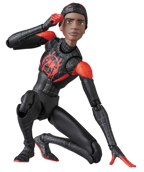 MEDICOM TOY（メディコムトイ）の「MAFEX SPIDER-MAN（Miles Morales）]（『SPIDER-MAN:INTO THE SPIDER-VERS』版）（フィギュア・メンズ・その他・FREE）」の5枚目の写真