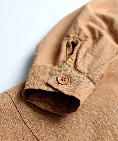 Denime（ドゥニーム）の「カバーオールシャツ（シャツ/ブラウス・メンズ・オリーブ/ライトブラウン/スミクロ・MEDIUM/LARGE/X-LARGE）」の13枚目の写真