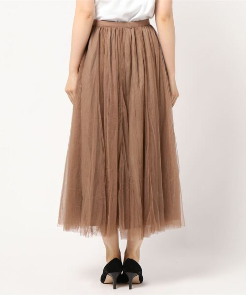 coca（coca）（コカ）の「長さ選べる上品カラーチュールスカート(SHORT)（スカート・レディース・ブラック/ベージュ/パープル/ブラウン/ラベンダー/ライトグレー/アイボリー/チャコールグレー・ONE SIZE）」の22枚目の写真