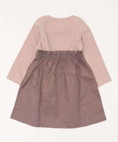 Catherine Cottage（キャサリンコテージ）の「リブドッキングワンピース（ワンピース・キッズ・ベージュ/アッシュブラウン/レッド/オリーブ/ネイビー/ホワイト系その他/ブラック系その他/ブラック系その他2/ブラック系その他3/グレー系その他/ブラウン系その他/ダークグレー/グリーン/ブルー系その他/ブルー系その他2・110/120/130/140/150）」の19枚目の写真