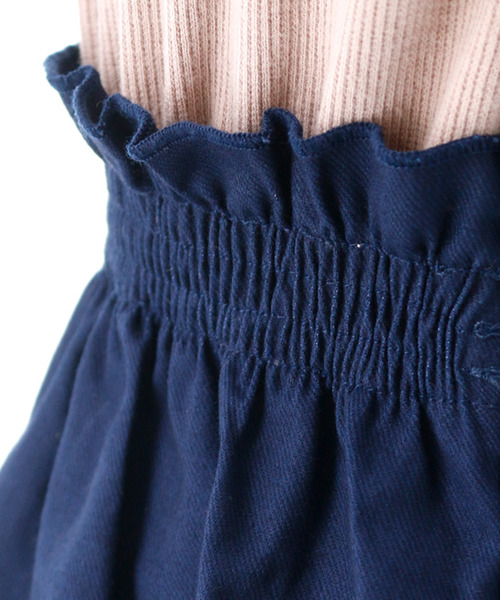 Catherine Cottage（キャサリンコテージ）の「リブドッキングワンピース（ワンピース・キッズ・ベージュ/アッシュブラウン/レッド/オリーブ/ネイビー/ホワイト系その他/ブラック系その他/ブラック系その他2/ブラック系その他3/グレー系その他/ブラウン系その他/ダークグレー/グリーン/ブルー系その他/ブルー系その他2・110/120/130/140/150）」の21枚目の写真
