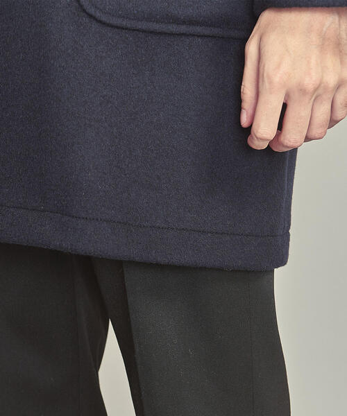 BEAUTY&YOUTH UNITED ARROWS（ビューティーアンドユースユナイテッドアローズ）の「BY メルトン バルカラー コート（チェスターコート・メンズ・ブラック/モカ/ネイビー・XL/L/S/M）」の21枚目の写真