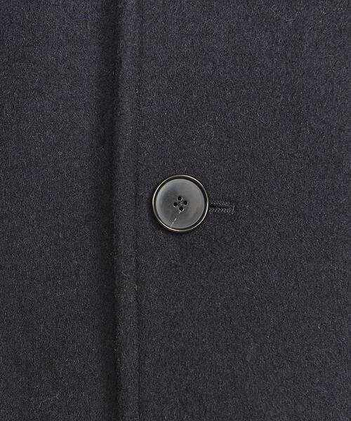 【黒/L/美品】BEAUTY & YOUTH メルトン バルカラー コート BEAUTY&YOUTH UNITED ARROWS 【WEB限定 WARDROBE SMART】PE メルトン