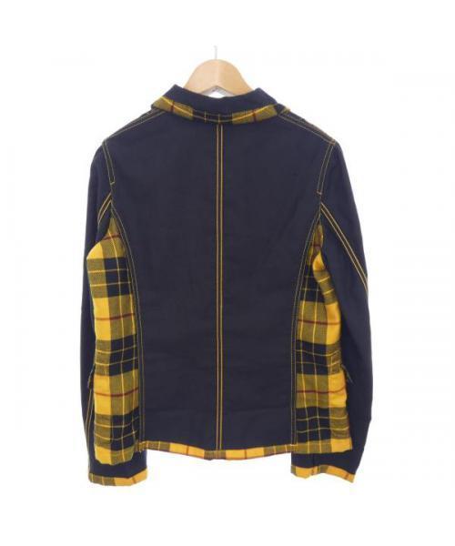 tricotCOMME des GARÇONS 古着テーラードジャケットS tricot COMME des GARCONS チェック テーラードジャケット