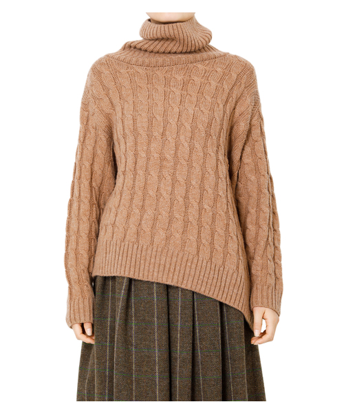 LE CIEL BLEU（ルシェルブルー）の「Cable Knit Tops（ニット