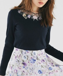 tocco closet�i�g�b�R�@�N���[�[�b�g�j�́u�t�����[�G���u���C�_���[�X�J���`���[���l�b�N���u�g�b�v�X�i���̑��g�b�v�X�j�v