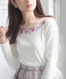 tocco closet�i�g�b�R�@�N���[�[�b�g�j�́u�t�����[�G���u���C�_���[�X�J���`���[���l�b�N���u�g�b�v�X�i���̑��g�b�v�X�j�v