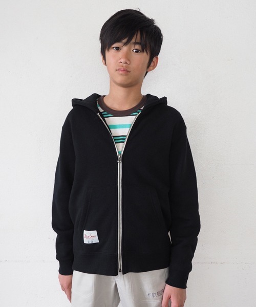 BLUE CROSS】☆美品☆スカル パーカー ブラック 男の子 150cm しぶい