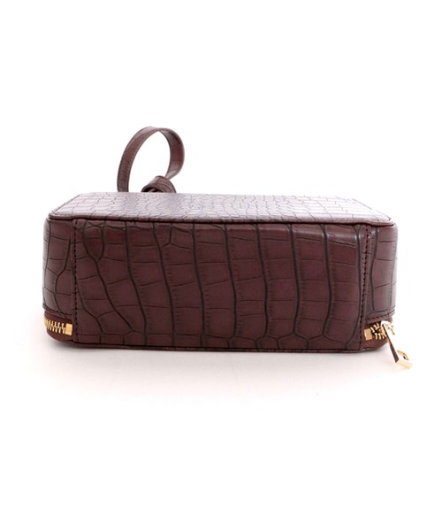 archives（アルシーヴ）の「クロコスクエアショルダー（ショルダーバッグ・レディース・ブラック/ブラウン/グレー系その他・MEDIUM）」の7枚目の写真