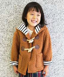 green label relaxing | 「WEB限定」【KIDS】ボアショート ダッフルコート ◆(ダッフルコート)