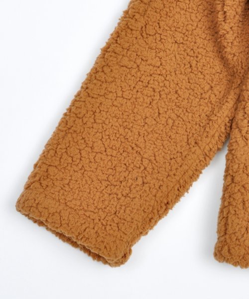 green label relaxing(グリーンレーベルリラクシング)の「「WEB限定」【KIDS】ボアショート ダッフルコート ◆(ダッフルコート・キッズ・モカ/ネイビー・115cm/105cm/125cm/95cm)」の11枚目の写真