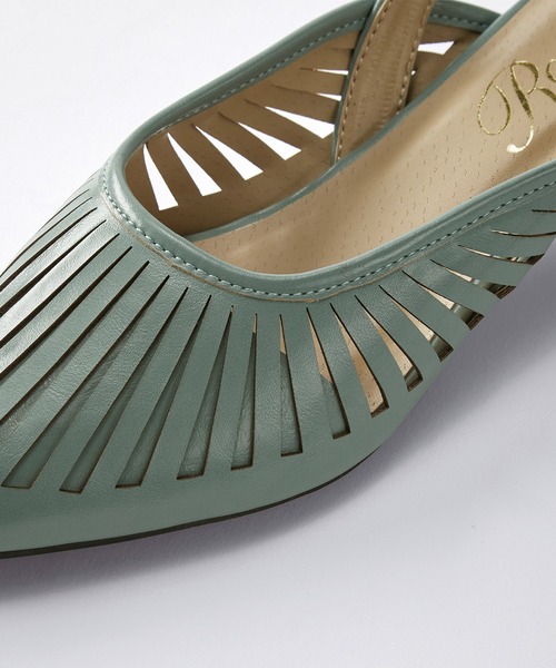 RANAN(ラナン)の「バックストラップミュール(サンダル・レディース・ブラック/セージグリーン/マスタード・LL/M/L/S)」の11枚目の写真