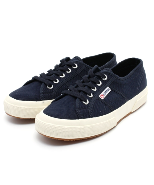 Cartonnage（カルトナージュ）の「【SUPERGA】コットンスニーカー（スニーカー・レディース・ホワイト/ブラック/ネイビー・MEDIUM/LARGE）」の3枚目の写真