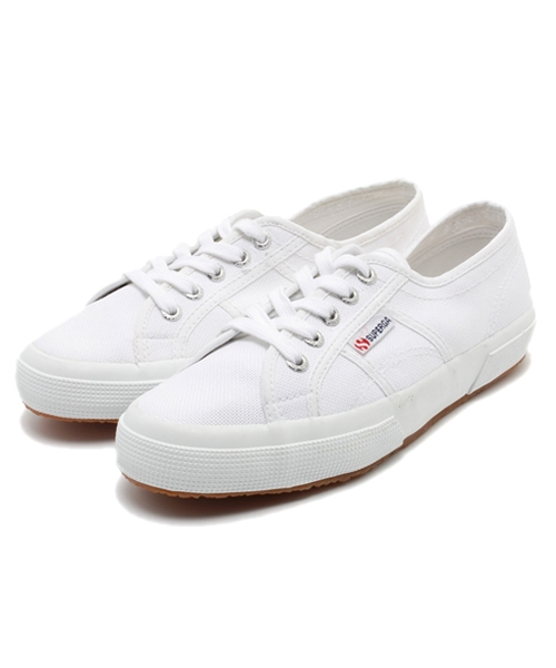 Cartonnage（カルトナージュ）の「【SUPERGA】コットンスニーカー（スニーカー・レディース・ホワイト/ブラック/ネイビー・MEDIUM/LARGE）」の2枚目の写真