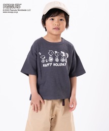 PEANUTS | SNOOPY/スヌーピー デコボコ天竺プリントTシャツ(Tシャツ/カットソー)