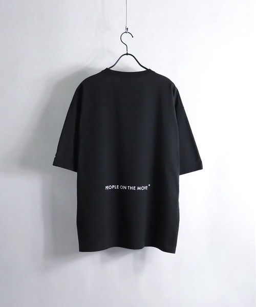 Kappa（カッパ）の「Kappa/カッパ ビッグバックプリント筆記体ロゴT/胸ポケットロゴT（Tシャツ/カットソー・メンズ・ホワイト/ブラック/ダークブラウン/ベージュ/サックスブルー/ホワイト系その他/ブラック系その他/ブルー系その他・M/L）」の11枚目の写真