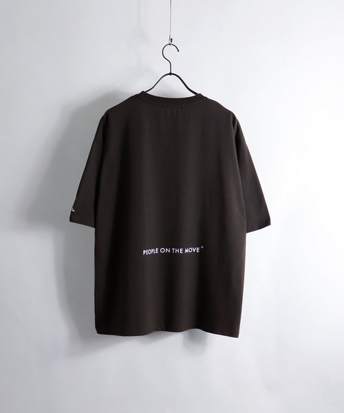 Kappa（カッパ）の「Kappa/カッパ ビッグバックプリント筆記体ロゴT/胸ポケットロゴT（Tシャツ/カットソー・メンズ・ホワイト/ブラック/ダークブラウン/ベージュ/サックスブルー/ホワイト系その他/ブラック系その他/ブルー系その他・M/L）」の9枚目の写真