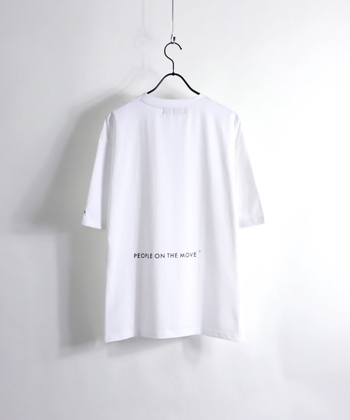 Kappa（カッパ）の「Kappa/カッパ ビッグバックプリント筆記体ロゴT/胸ポケットロゴT（Tシャツ/カットソー・メンズ・ホワイト/ブラック/ダークブラウン/ベージュ/サックスブルー/ホワイト系その他/ブラック系その他/ブルー系その他・M/L）」の13枚目の写真