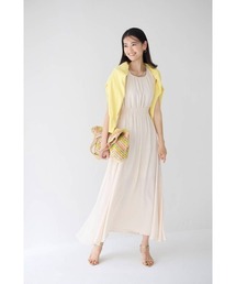 M.deux（エムドゥ）の「M.deuxの女神ワンピース/大人のきれいめワンピース（ワンピース）」