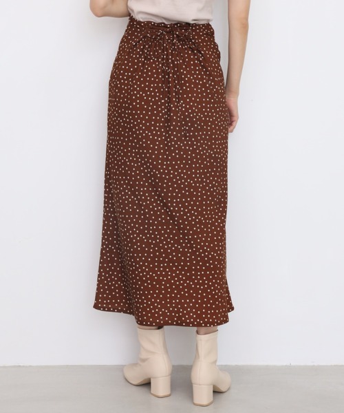 one after another NICE CLAUP(ワンアフターアナザーナイスクラップ)の「うしろレースアップチューリップスカート(スカート・レディース・アイボリー/ブラック系その他/モカ/グリーン系その他/ベージュ系その他/ブラウン系その他/チェック・FREE)」の20枚目の写真