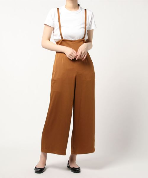 LOUNGEDRESS（ラウンジドレス）の「ハンマーサロペット（その他パンツ・レディース・ブラック/ブラウン・FREE）」の6枚目の写真