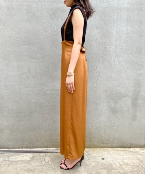 LOUNGEDRESS（ラウンジドレス）の「ハンマーサロペット（その他パンツ・レディース・ブラック/ブラウン・FREE）」の22枚目の写真