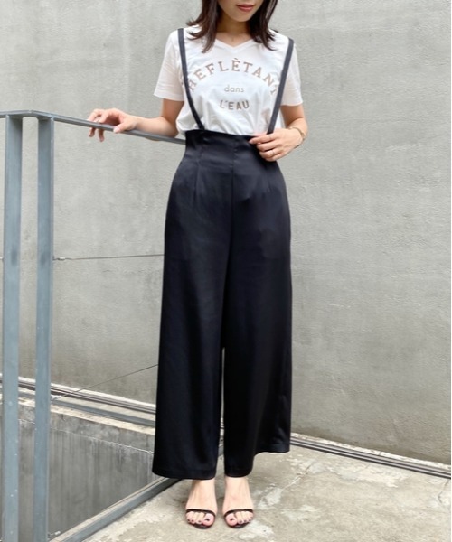 LOUNGEDRESS（ラウンジドレス）の「ハンマーサロペット（その他パンツ・レディース・ブラック/ブラウン・FREE）」の13枚目の写真