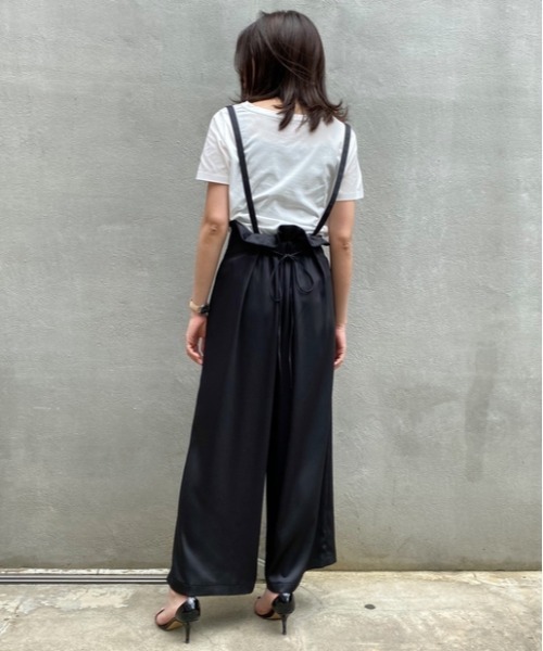 LOUNGEDRESS（ラウンジドレス）の「ハンマーサロペット（その他パンツ・レディース・ブラック/ブラウン・FREE）」の11枚目の写真