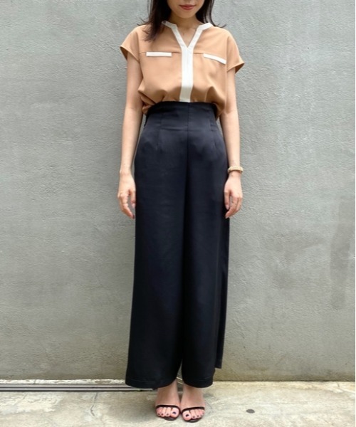 LOUNGEDRESS（ラウンジドレス）の「ハンマーサロペット（その他パンツ・レディース・ブラック/ブラウン・FREE）」の10枚目の写真