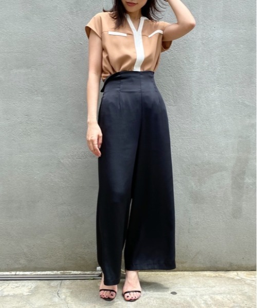 LOUNGEDRESS（ラウンジドレス）の「ハンマーサロペット（その他パンツ・レディース・ブラック/ブラウン・FREE）」の9枚目の写真