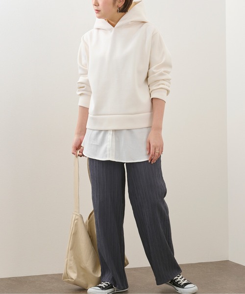 Ambre Neige(アンブルネージュ)の「ヨウリュウイージーパンツ/【WEB/EC限定商品】(その他パンツ・レディース・チャコールグレー/ベージュ・SMALL/MEDIUM)」の8枚目の写真