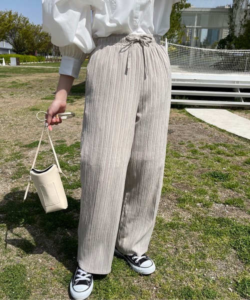 Ambre Neige(アンブルネージュ)の「ヨウリュウイージーパンツ/【WEB/EC限定商品】(その他パンツ・レディース・チャコールグレー/ベージュ・SMALL/MEDIUM)」の18枚目の写真