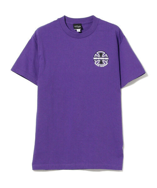INDEPENDENT Tシャツ インディペンデント XL PURPLE ①⑦ INDEPENDENT SKATEBOARD Tシャツ 半袖 グレー インディペン