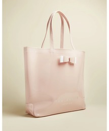 Haricon リボン アイコントートバッグ Sサイズ ブラック グレー ピンク トートバッグ Ted Baker テッドベーカー のファッション通販 Zozotown