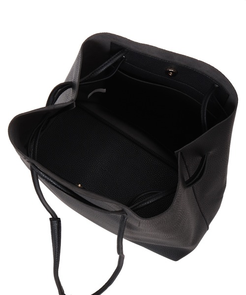 Edit Sheen（エディットシーン）の「ショルダー2wayA4トート（トートバッグ・レディース・ブラック/モカ・FREE）」の7枚目の写真