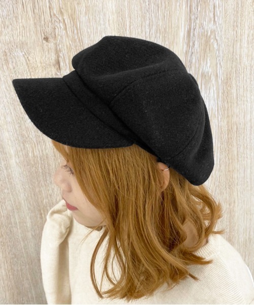 apres jour（アプレジュール）の「【apres jour×ARIAZ】アソートキャスケット（キャスケット・レディース・ブラック/アイボリー/モカ/ダークブラウン・FREE）」の3枚目の写真