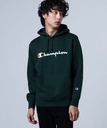 WEGO/Champion 起毛ロゴプルパーカー