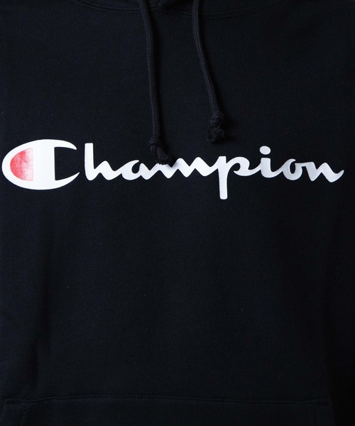 Champion(チャンピオン)の「WEGO/Champion 起毛ロゴプルパーカー(パーカー・メンズ・ホワイト/ブラック/ダークグリーン・LARGE/MEDIUM)」の22枚目の写真