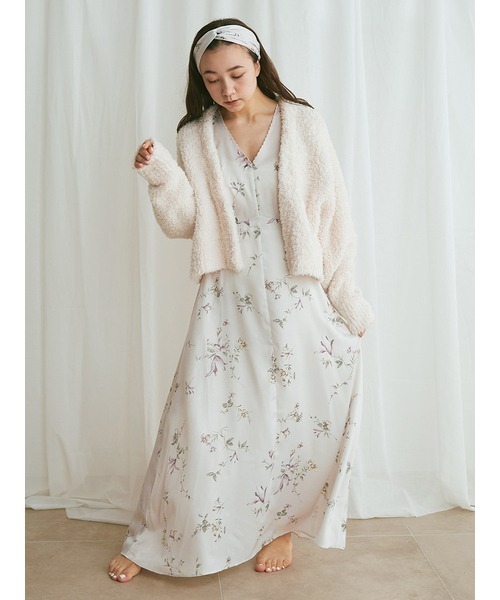 SNIDEL HOME サテンワンピース SNIDEL HOME（スナイデルホーム）の「ヴィンテージサテン