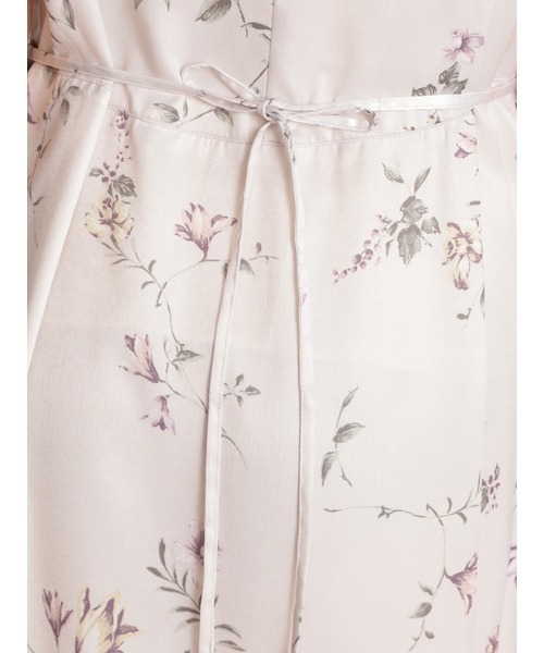 SNIDEL HOME ドットサテンワンピース SNIDEL（スナイデル）の「サテンプリーツドットワンピース