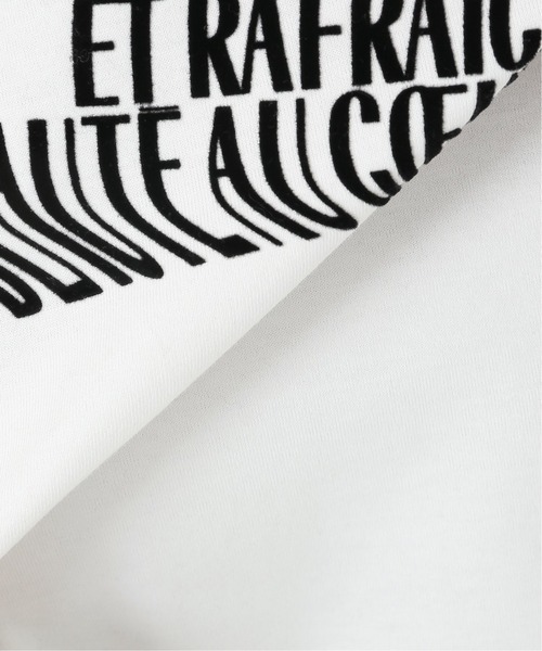 other - ヴェルメイユパーイエナ フロッキー ロゴ ロングTシャツ カットソー 長袖 白 VERMEIL par iena（ヴェルメイユパーイエナ）の「フロッキー