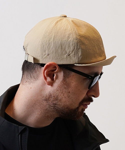 Mighty Shine（マイティシャイン）の「NYLON BRIDGE CAP ナイロンブリッジキャップ　/  Mighty Shine SUMMER CAP（キャップ・メンズ・ブルー系その他/ブラック/ベージュ/カーキ/マスタード・FREE）」の8枚目の写真