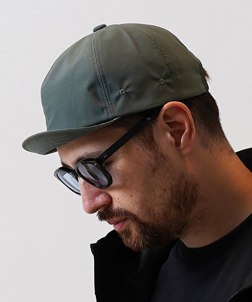 Mighty Shine（マイティシャイン）の「NYLON BRIDGE CAP ナイロンブリッジキャップ　/  Mighty Shine SUMMER CAP（キャップ・メンズ・ブルー系その他/ブラック/ベージュ/カーキ/マスタード・FREE）」の7枚目の写真